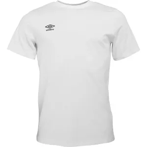 Umbro FW SMALL LOGO TEE Pánske tričko, biela, veľkosť #6892393