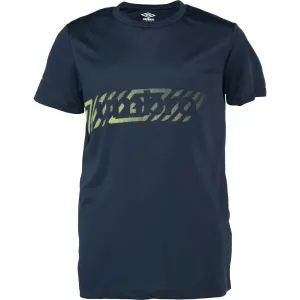 Umbro FW SQUADRA CREW TRAINING JERSEY - JNR Detské  športové tričko, tmavo modrá, veľkosť #6716082