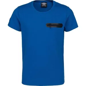 Umbro HARI Chlapčenské polo tričko s krátkym rukávom, tmavo modrá, veľkosť #435030
