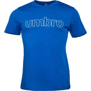 Umbro LINEAR LOGO GRAPHIC TEE Pánske tričko, modrá, veľkosť #6892478