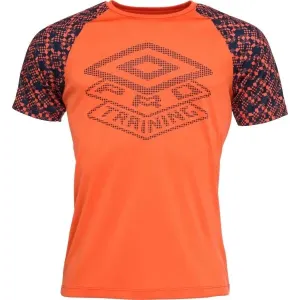 Umbro PRO TRAINING ACTIVE GRAPHIC Pánske športové tričko, oranžová, veľkosť #8189246
