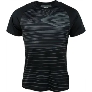 Umbro PRO TRAINING GRAPHIC JERSEY Pánske športové tričko, čierna, veľkosť L #462229