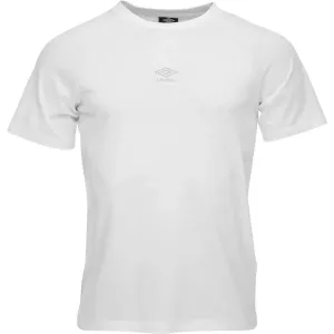 Umbro RLXS TEE ESSENTIALS Pánske tričko, biela, veľkosť