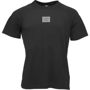 Umbro RLXS TEE ESSENTIALS Pánske tričko, čierna, veľkosť #9288693