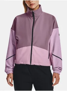 Ružovo-fialová dámska športová bunda Under Armour Unstoppable Jacket #8203976