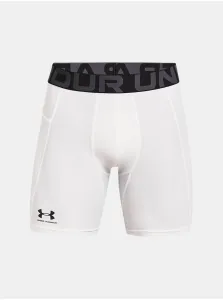 Kompresné šortky Under Armour UA HG Armour Shorts - biela