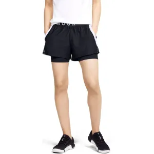 Under Armour Play Up 2-in-1 Shorts-BLK - XXL