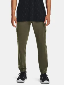 Under Armour Track Pants UA Stretch Woven Cargo Pants-GRN - Men's #9331602