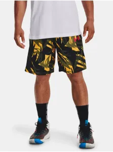 Nohavice a kraťasy pre mužov Under Armour - žltá, čierna, kaki #608678