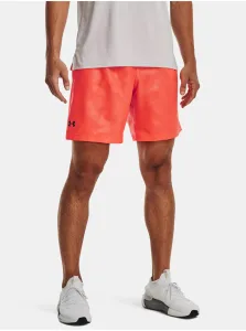 Nohavice a kraťasy pre mužov Under Armour - oranžová