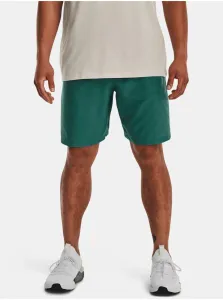 Nohavice a kraťasy pre mužov Under Armour - zelená #6533678