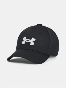 Detská baseballová čiapka Under Armour čierna farba, s potlačou #6263925