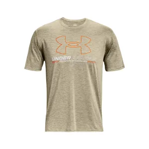Men's T-Shirt Under Armour UA Training Vent Graphic SS-GRY L #9329295