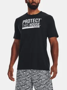 Under Armour PROTECT THIS HOUSE SS Pánske tričko, čierna, veľkosť #7683536