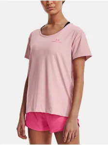 Ružové dámske športové tričko Under Armour Rush Energy #612962