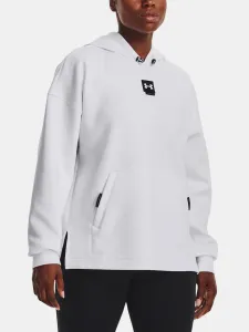 Under Armour Sweatshirt Summit Knit Hoodie-WHT - Women