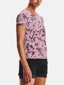 Under Armour T-shirt Iso-Chill 200 Print SS-PNK - Women's #8311436