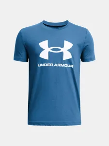 Under Armour T-Shirt UA B SPORTSTYLE LOGO SS-BLU - Boys #9478262