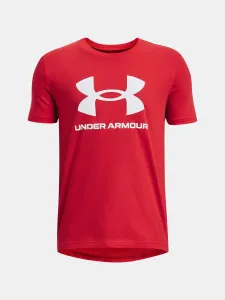 Under Armour T-Shirt UA B SPORTSTYLE LOGO SS-RED - Boys #8448419