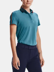 Under Armour T-Shirt UA Zinger Sleeve Stripe Polo-BLU - Women