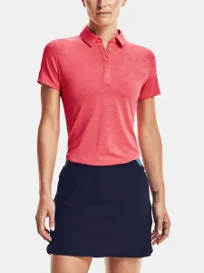 Under Armour T-Shirt Zinger Short Sleeve Polo-PNK - Women