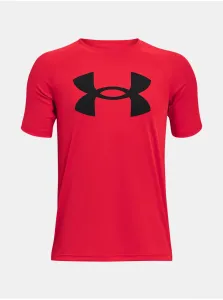 Červené športové tričko Under Armour UA Tech Big Logo SS #619405