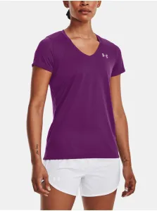 Tričká s dlhým rukávom pre ženy Under Armour - fialová #599537