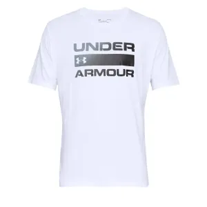 Under Armour UA Team Issue Wordmark SS Tričko Biela #579408