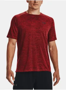 Červené pánske melírované športové tričko Under Armour #4551861
