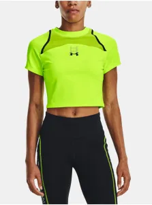 Neónovo zelené dámske športové tričko Under Armour UA Run Anywhere #6089245