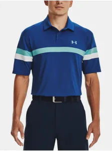 Under Armour T2G COLOR BLOCK POLO Pánske golfové tričko, modrá, veľkosť