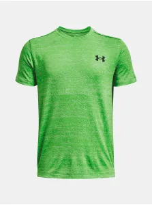 Zelené chlapčenské športové tričko Under Armour UA Tech Vent Jacquard SS #8203172