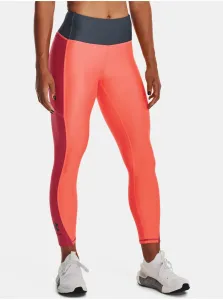 Nohavice a kraťasy pre ženy Under Armour - oranžová #6089520