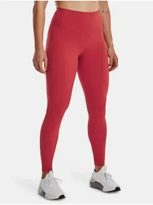 Nohavice a kraťasy pre ženy Under Armour - červená #6089506