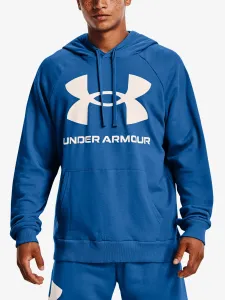 Under Armour UA Rival Fleece Big Logo Sweatshirt HD-BLU #4271658