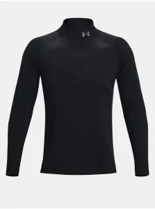 Bežecké tričko s dlhým rukávom Under Armour Qualifier Run 2.0 čierna farba, jednofarebný #285336