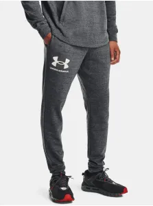 Under Armour Men's UA Rival Terry Joggers Gray/Onyx White M