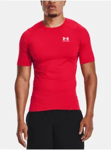 Tréningové tričko Under Armour 1361518 červená farba, jednofarebné, 1361518