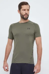 Tréningové tričko Under Armour zelená farba, jednofarebný #8700692