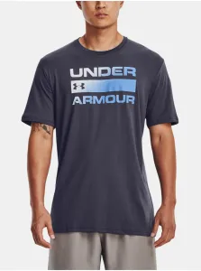 Under Armour UA TEAM ISSUE WORDMARK SS Pánske tričko, tmavo modrá, veľkosť S #158080