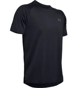 Under Armour Men's UA Tech 2.0 Textured Short Sleeve T-Shirt Black/Pitch Gray S