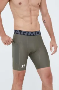 Under Armour HG ARMOUR SHORTS Pánske kraťasy, khaki, veľkosť
