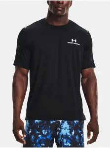 Tréningové tričko Under Armour Rush Energy čierna farba, jednofarebné