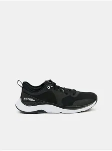 Under Armour Women's UA HOVR Omnia Training Shoes Black/Black/White 5