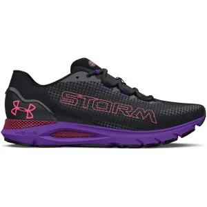 Under Armour Women's UA HOVR Sonic 6 Storm Running Shoes Black/Metro Purple/Black 38 Cestná bežecká obuv