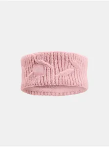 Under Armour Women's UA Halftime Fleece Headband Prime Pink/White UNI Lyžiarska čelenka