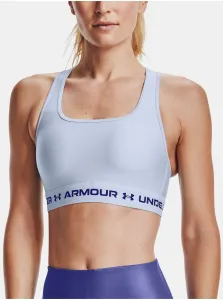 Under Armour Women's Armour Mid Crossback Sports Bra Isotope Blue/Regal S Fitness bielizeň