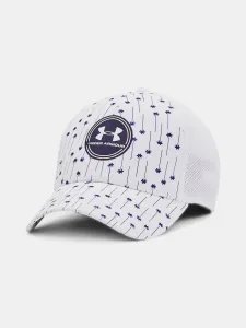 Under Armour Cap Iso-chill Driver Mesh-WHT - Mens #7868797