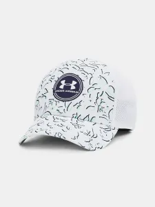 Under Armour Cap Iso-chill Driver Mesh-WHT - Mens