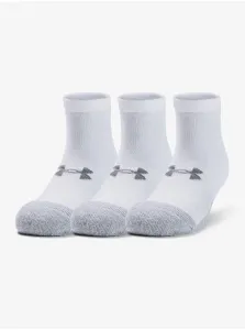 Under Armour Heatgear Locut Unisex ponožky 3 páry 1346753 White XL
